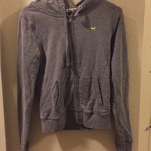 Victoria secret PINK zip up sweatshirt